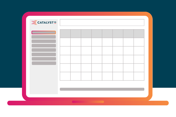 Catalyst IQ dashboard showing omnichannel campaign management with coordinated advertising across multiple digital channels