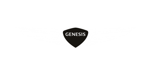white Genesis logo