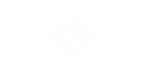 white Harley Davidson logo